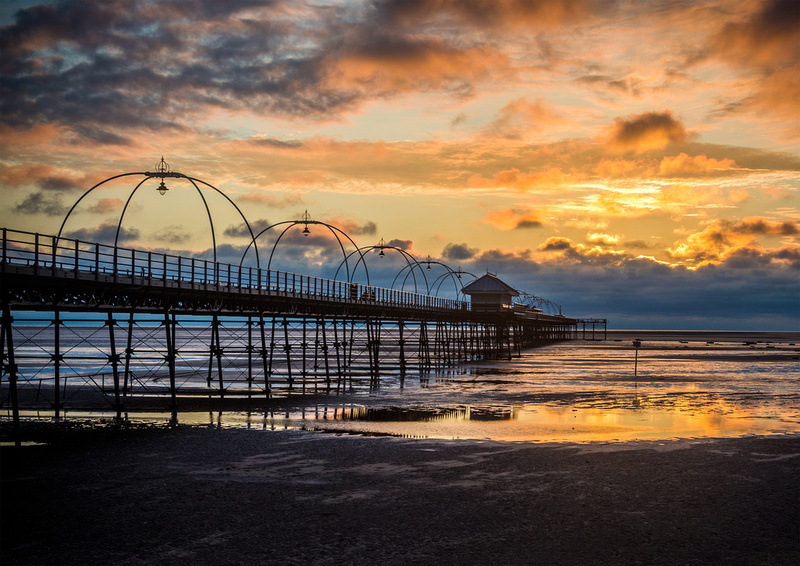Evening at Southport Pier